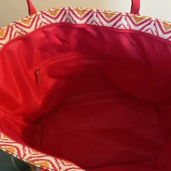 Vera Bradley Pink and Orange Floral Tote NWT - Picture 10 of 10